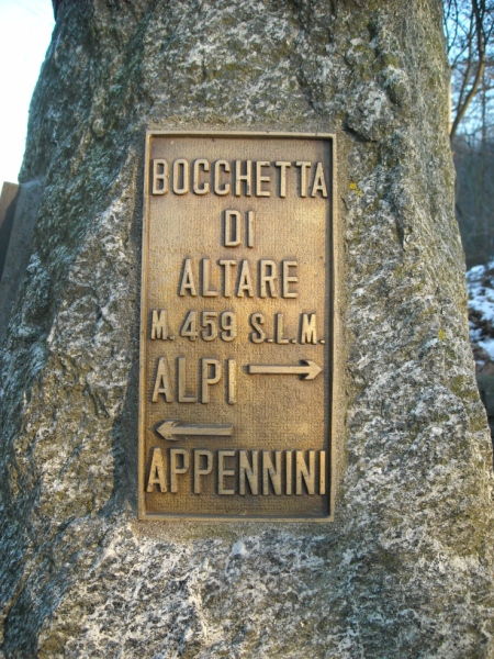 Confine tra Alpi ed Appennini